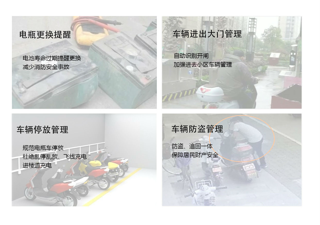 其他电瓶车管理更多功能